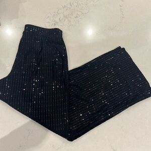 Anne Klein women’s sparkly wide leg pants